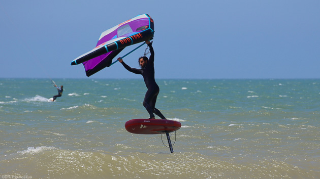 cours de wing surf à Essaouira au Maroc