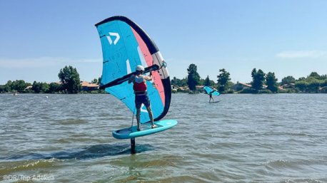 Vacances wingfoil à Soustons dans les Landes