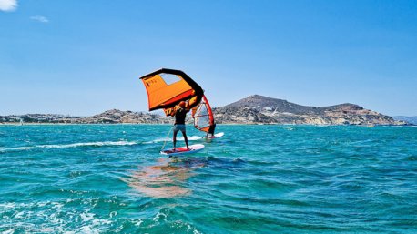 Séjour wingfoil en Grèce sur le spot de Naxos