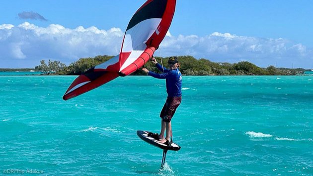 Séjour wing foil de rêve à Marie-Galante aux Antilles française