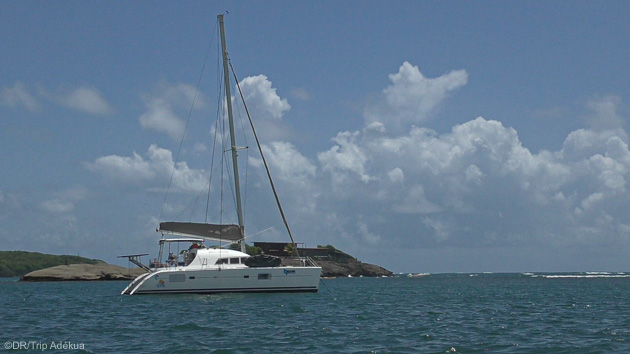 Votre catamaran tout confort pour un séjour wingfoil en Martinique