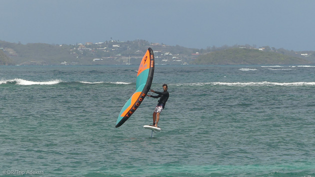 Progressez en wingfoil sur les plus beaux spots de la Martinique