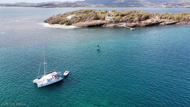 Une croisière wingfoil paradisiaque en Martinique