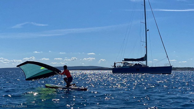 Croisière wingfoil de rêve en Croatie