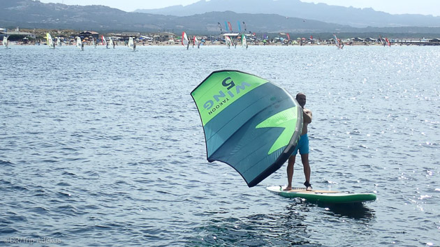 Progressez en wingfoil pendant votre croisière en Croatie