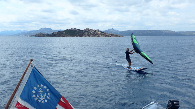 Croisière en Croatie sur la mer Adriatique pour progresser en wingfoil