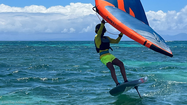 Séjour wing foil de rêve à Marie-Galante aux les Antilles