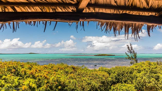 La vue sur le lagon depuis votre bungalow tout confort à Madagascar