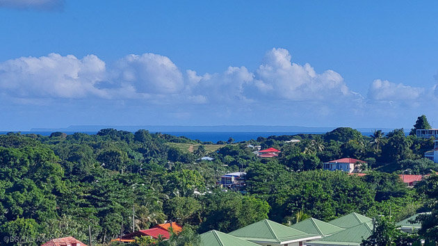 La vue depuis votre bungalow tout confort en Guadeloupe