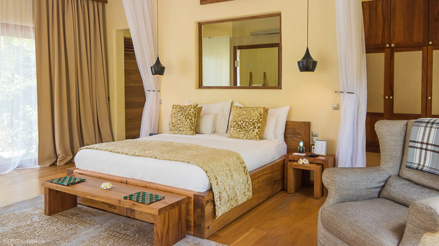 Votre hébergement en hôtel 5 étoiles pendant votre séjour wingfoil à Zanzibar