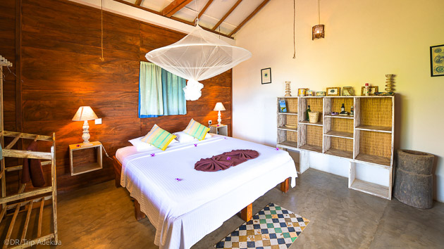 Votre chambre dans votre hébergement tout confort au Sri Lanka