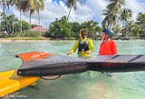 Le wing foil à Marie Galante - voyages adékua