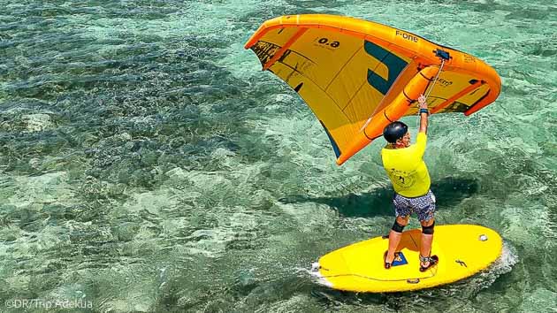 Des vacances wingfoil de rêve à Marie-Galante