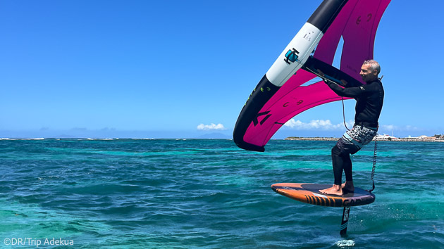 Sessions de wingfoil inoubliables à Marie-Galante