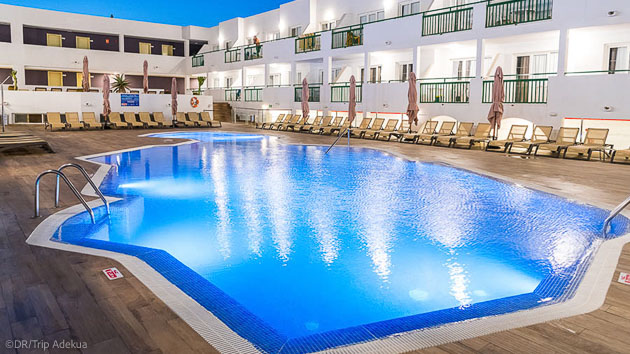 Hôtel 3 étoiles avec piscine à Fuerteventura pour votre séjour wingfoil