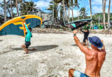 Votre stage de wing foil sur le spot de Bulabog aux Philippines - voyages adékua
