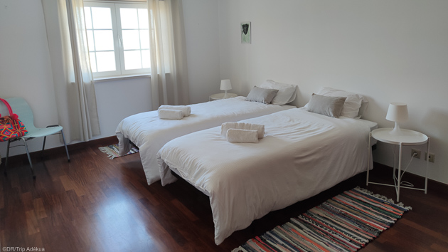 Chambre tout confort en guest house à Obidos au Portugal