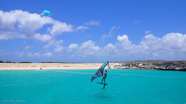Séjour wingfoil sur les meilleurs spots d'Anguilla aux Caraïbes