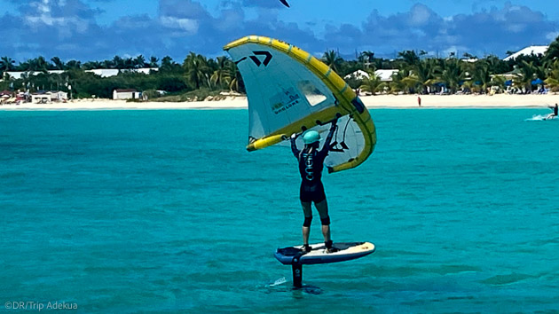 Séjour wingfoil inoubliables à Anguilla aux Caraïbes